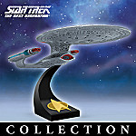Collectible Star Trek: Guardians Of The Federation Starship Enterprise Figurine Collection